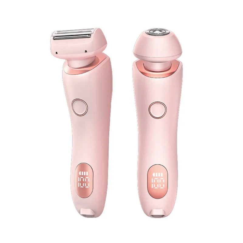 2-in-1 Women's Electric Razor – Cordless, Rechargeable