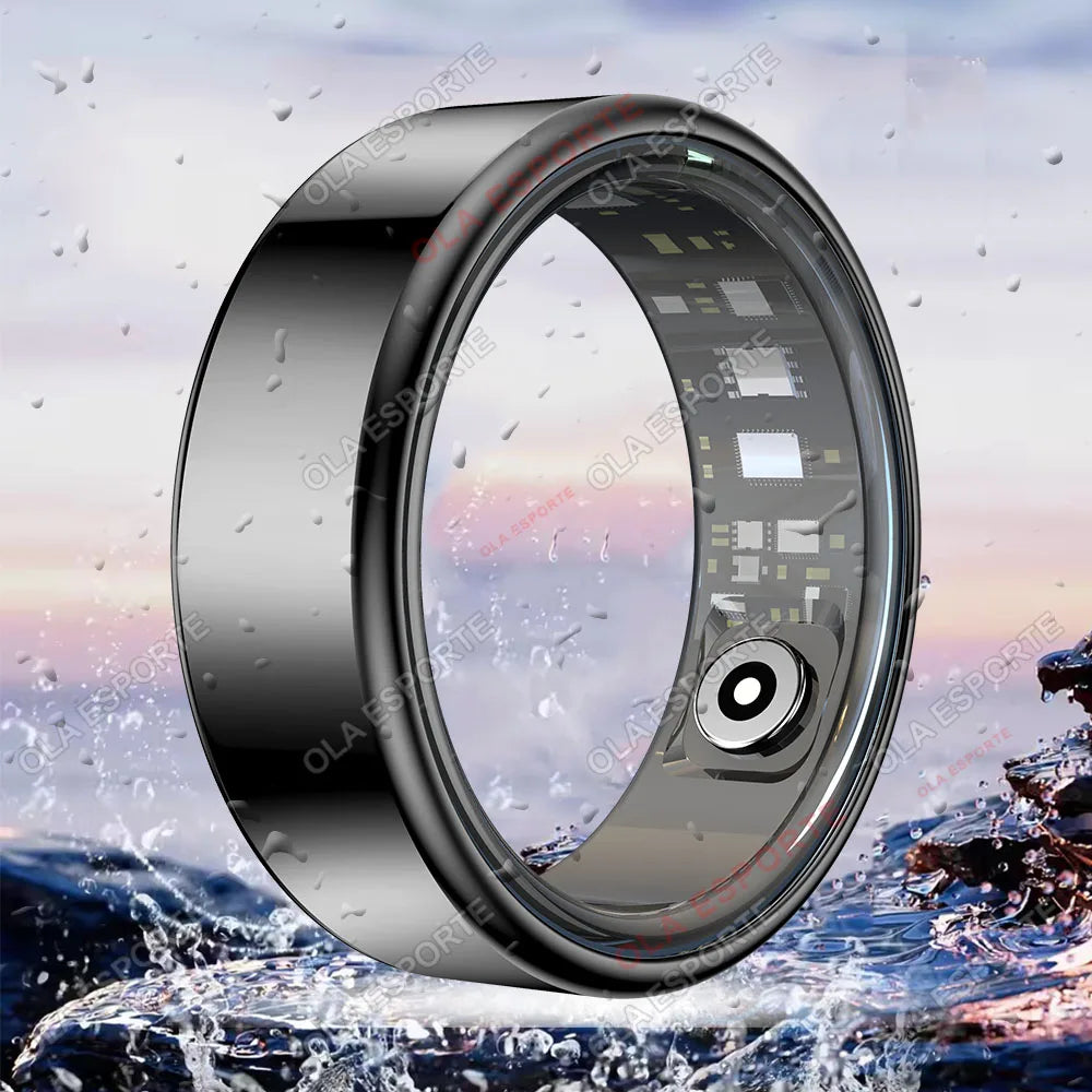 Smart Ring Fitness Tracker – IP68 Waterproof