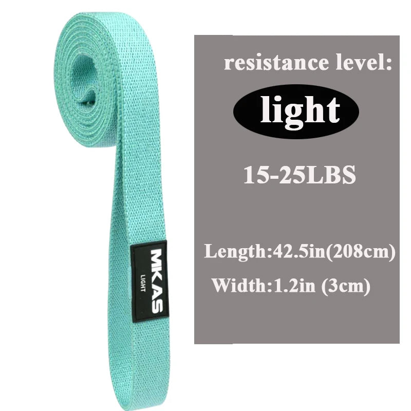 3-Piece Fabric Long Resistance Bands Set