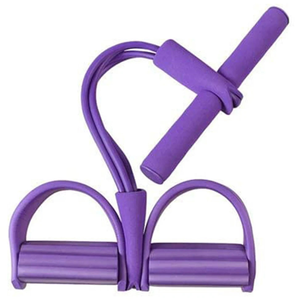 Multi-Function Resistance Bands with Pedals Power Belly Trainer