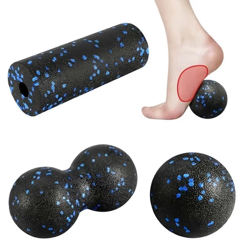 High-Density EPP Foam Roller & Massage Ball Set