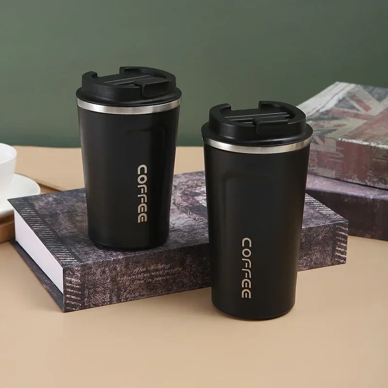 Stainless Steel Thermal Travel Mug Leak-Proof