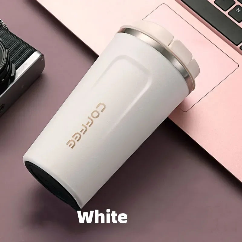 Stainless Steel Thermal Travel Mug Leak-Proof