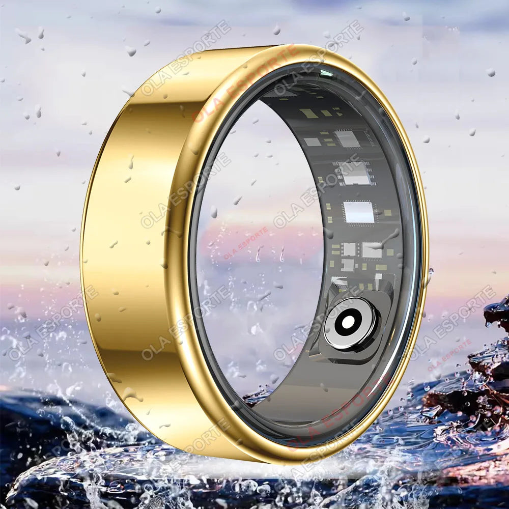 Smart Ring Fitness Tracker – IP68 Waterproof