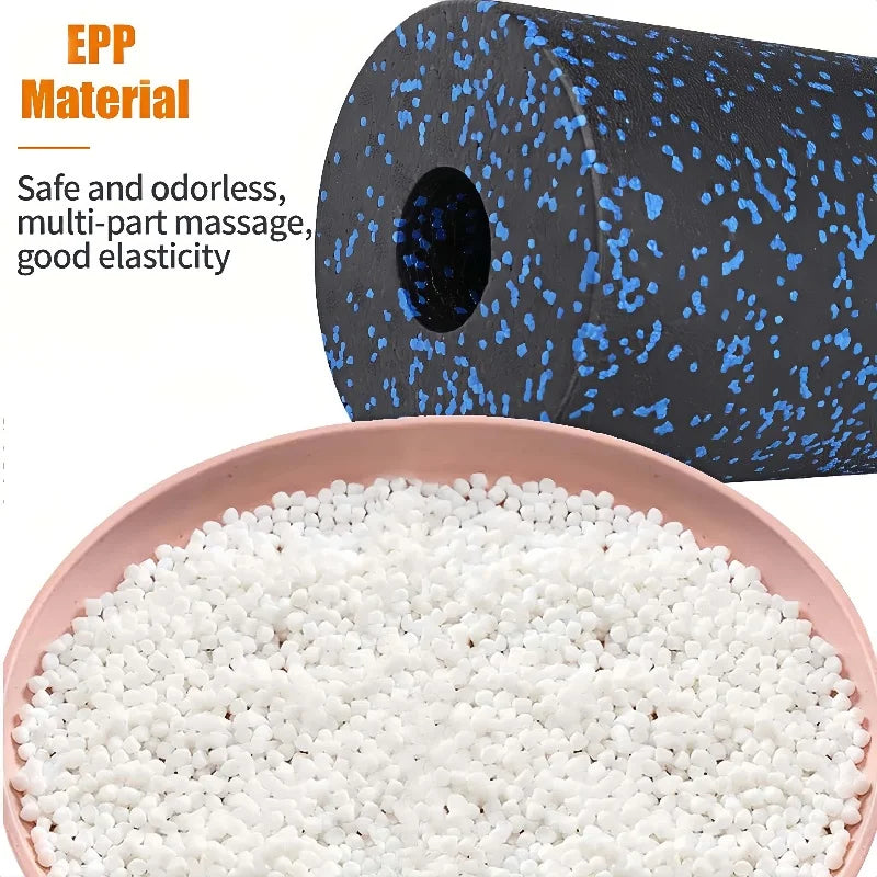 High-Density EPP Foam Roller & Massage Ball Set
