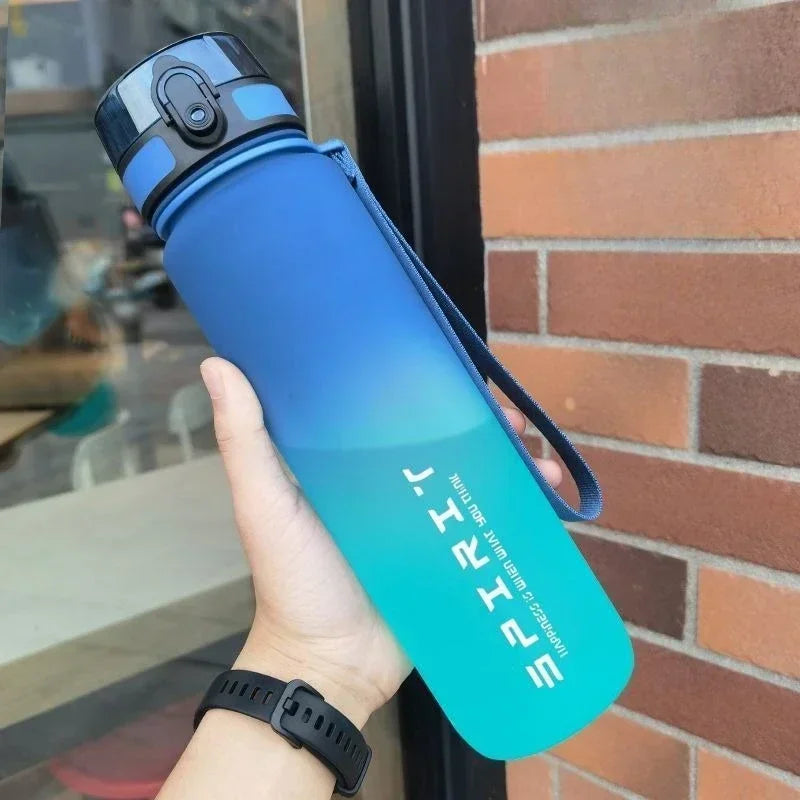 Leak-Proof Colorful Sports Water Bottle