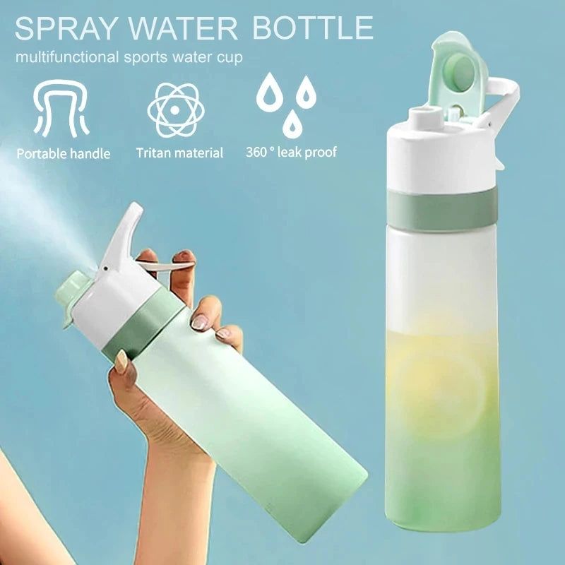 700 ml BPA-Free Mist Spray Sports Water Bottle