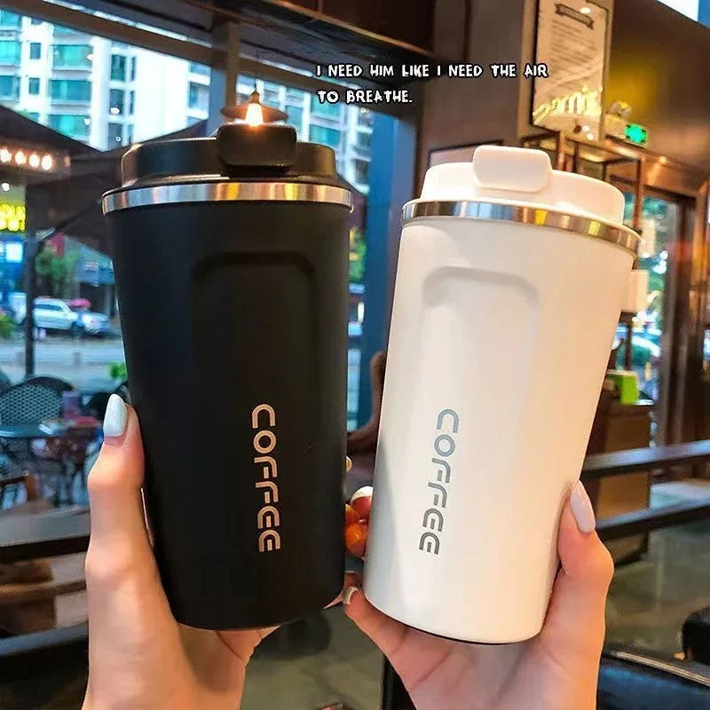 Stainless Steel Thermal Travel Mug Leak-Proof