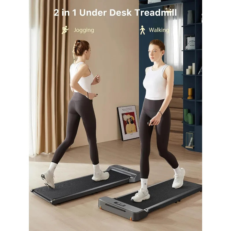 Foldable Walking Pad Treadmill – Adaptive Speed Under-Desk & Home Fitness Solution