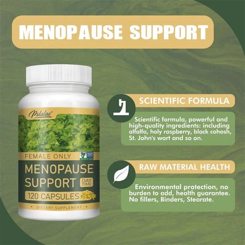 Menopause Support Supplement – Natural Relief for Hot Flashes
