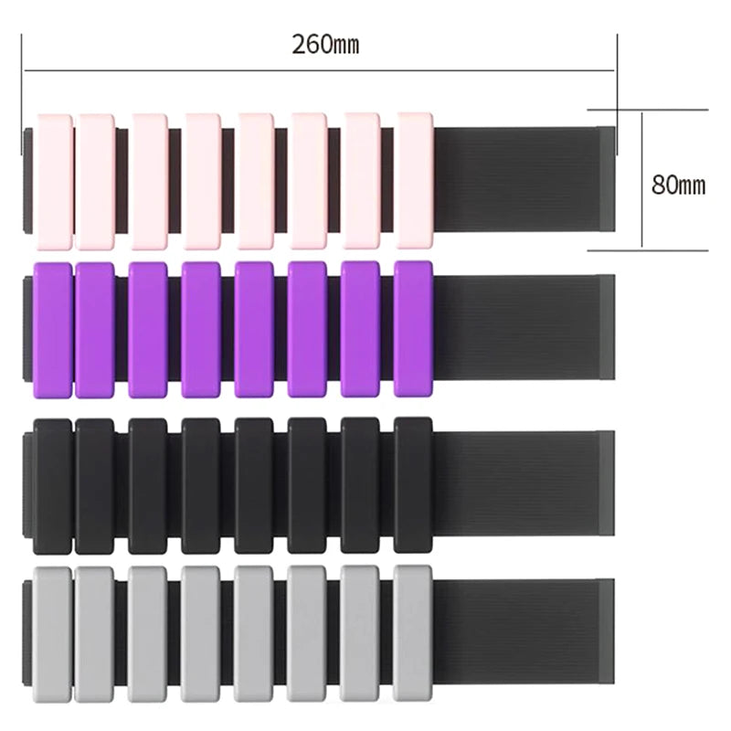 Bala-Style  Adjustable Silicone Wrist & Ankle Weights