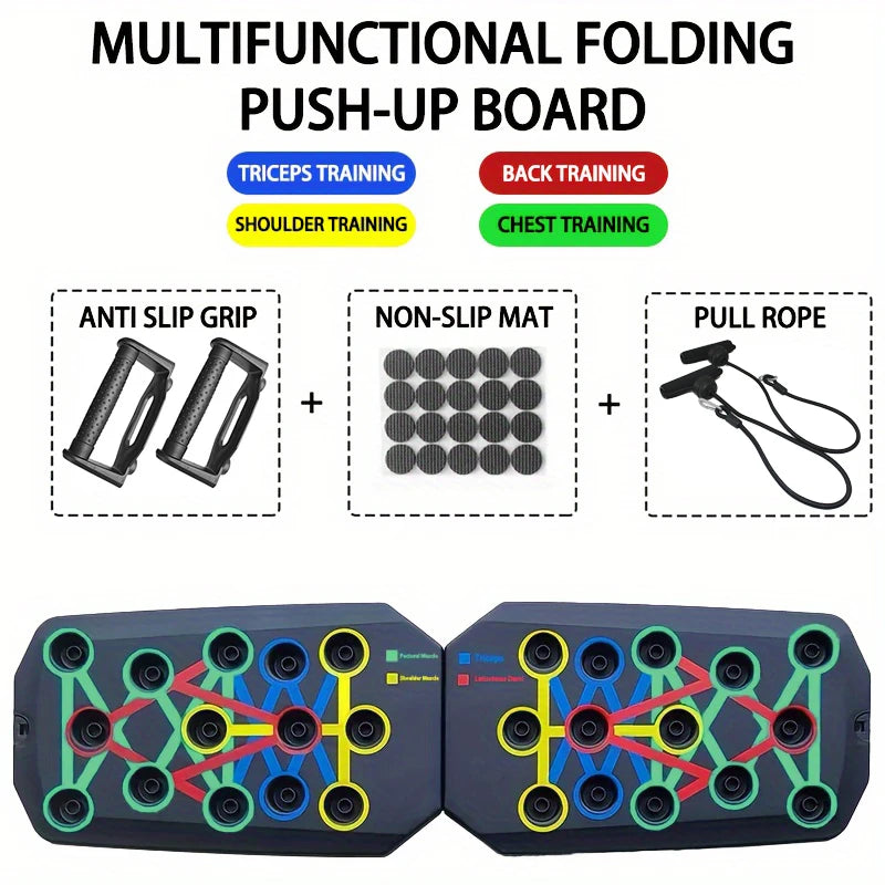 Portable & Foldable Multifunctional Push-up Bar