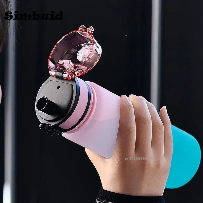 Leak-Proof Colorful Sports Water Bottle