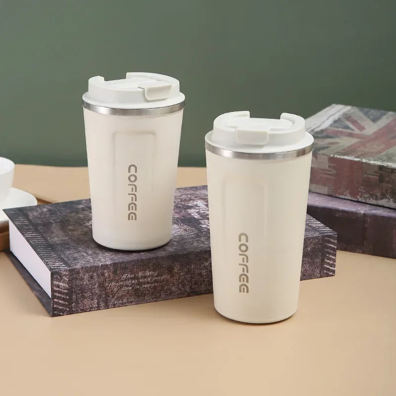 Stainless Steel Thermal Travel Mug Leak-Proof